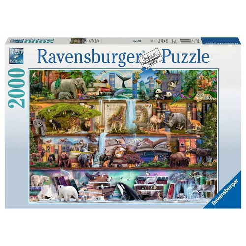 Пазл Ravensburger 2000 деталей: Великая дикая природа, 16652 zal пазл ravensburger 2000 деталей великая дикая природа 16652 zal