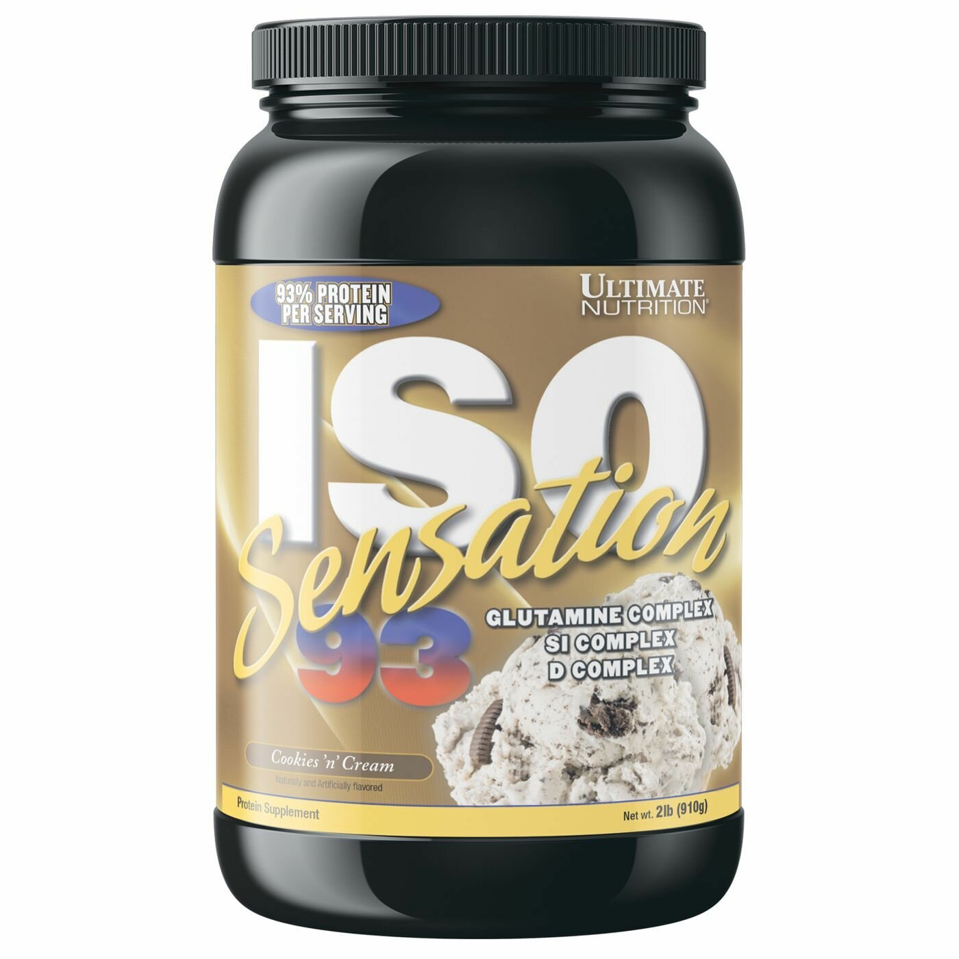 Протеин Ultimate Nutrition ISO Sensation 910г Печенье-крем