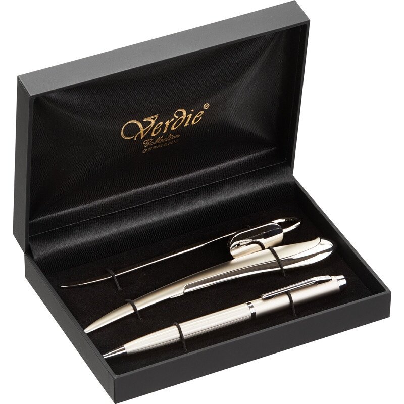 Набор пишущих принадлежностей Verdie ручка, закладка, нож для бумаги