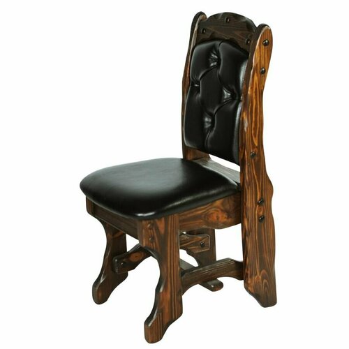 Стул ммк-древ Барон из массива сосны 48х56хН102 старый орех стяжка 14500₽