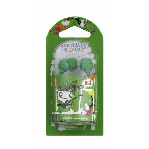Наушники SmartBuy COLOR TREND Зеленые 39300₽
