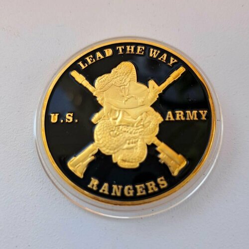 Жетон монета Рейнджеры - летучий отряд U.S. Army клуб нумизмат монета 28 стюберов эмдена серебро чеканка 1624 37 гг