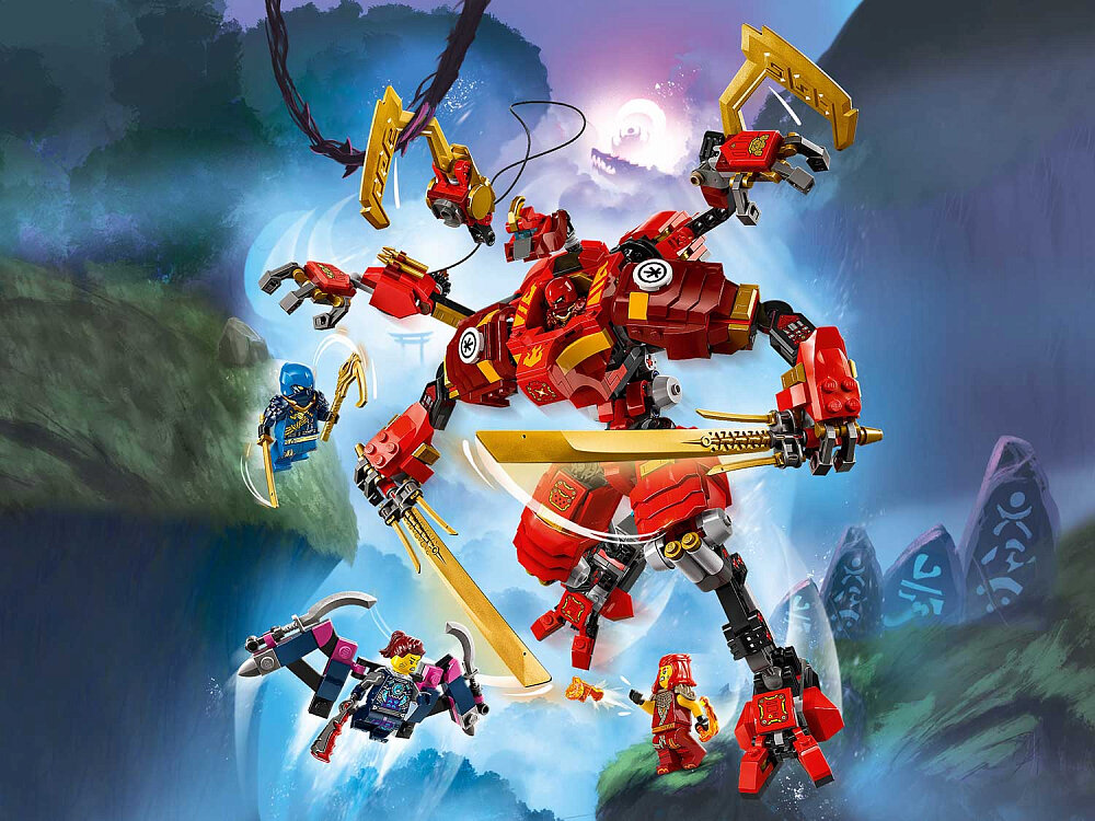 Конструктор LEGO Ninjago 71812 Конструктор Робот ниндзя-альпинист Кая