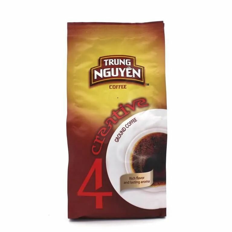 Кофе вьетнамский молотый Trung Nguyen Креатив №4, 2 упаковки по 250 гр — фото 1