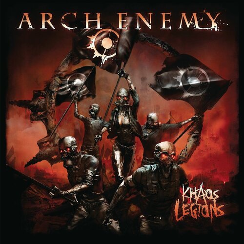 ARCH ENEMY Khaos Legions, LP (Переиздание, 180 Грамм Черный Винил)