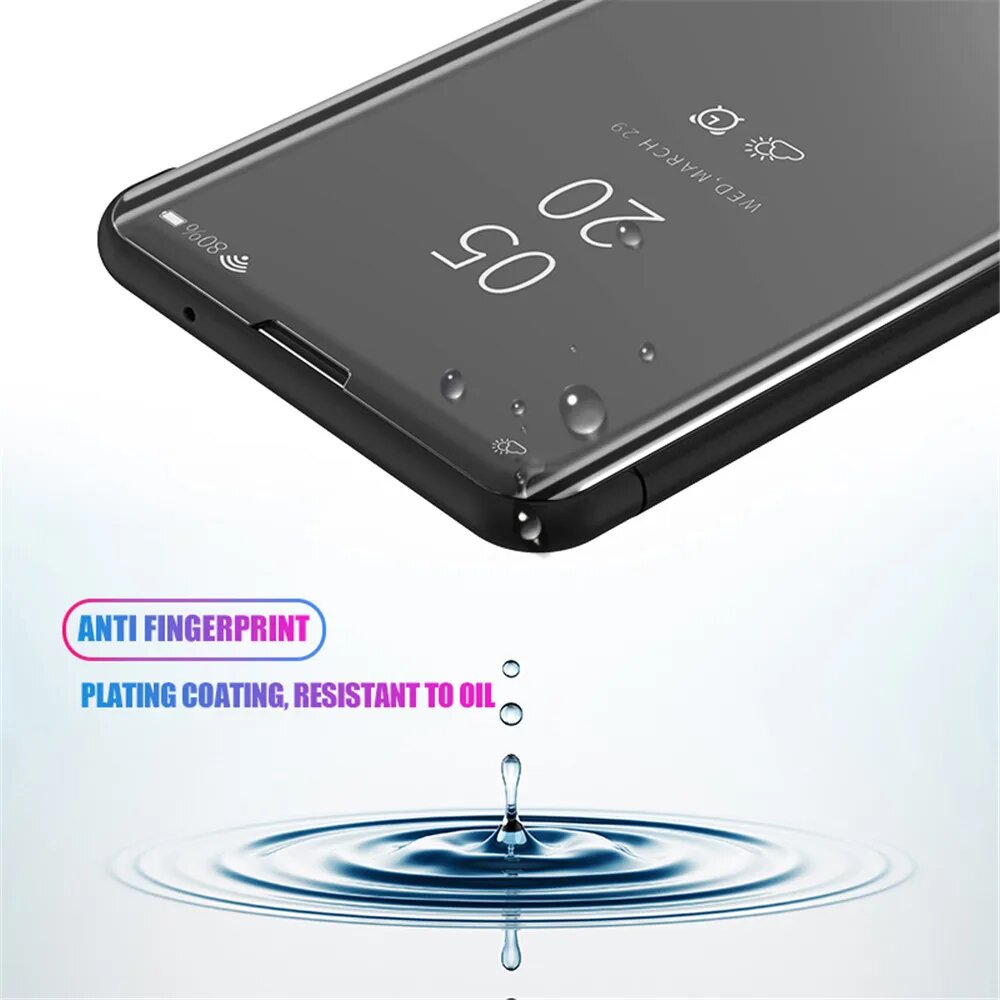 Умное зеркало магнитного чехла Fundas Coque для Xiaomi Poco X7 Pro