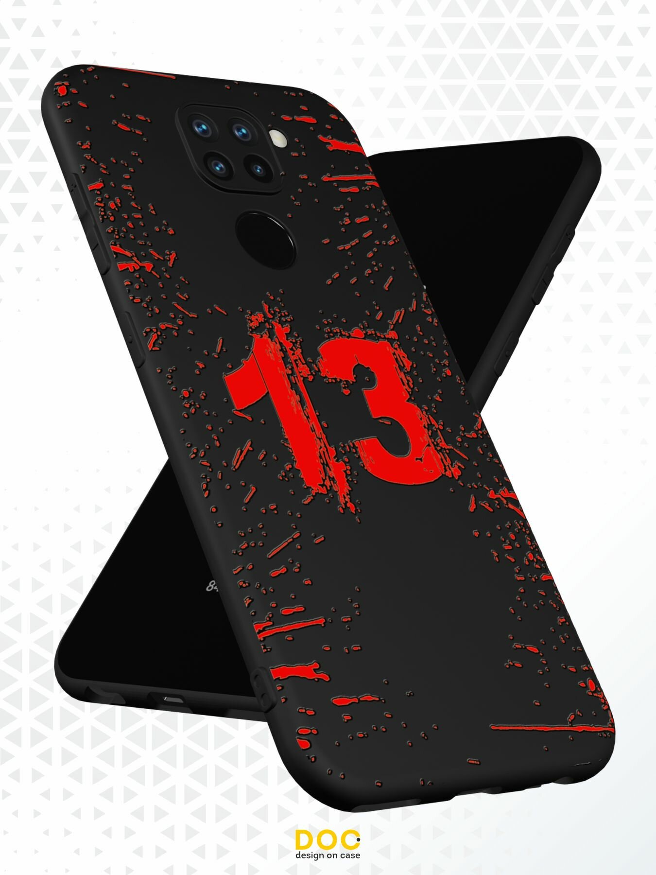 Силиконовый чехол DesignOnCase для Redmi Note 9 (Редми Нот 9), 13 — фото 1