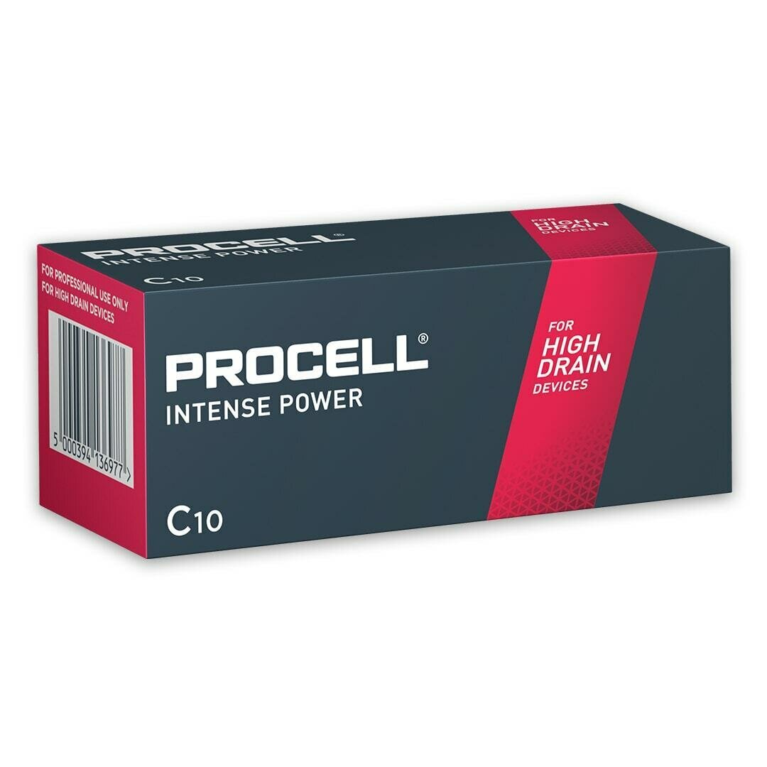 Элемент питания Duracell Procell Intense LR14 (C) (10шт. в упаковке) NEW