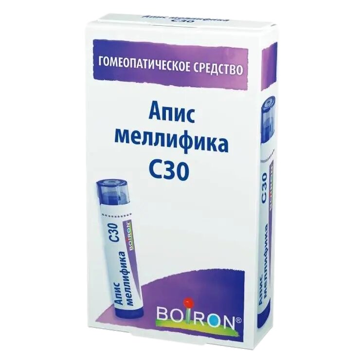 Апис меллифика C30 гранулы гомеопатические 4 г 1 шт
