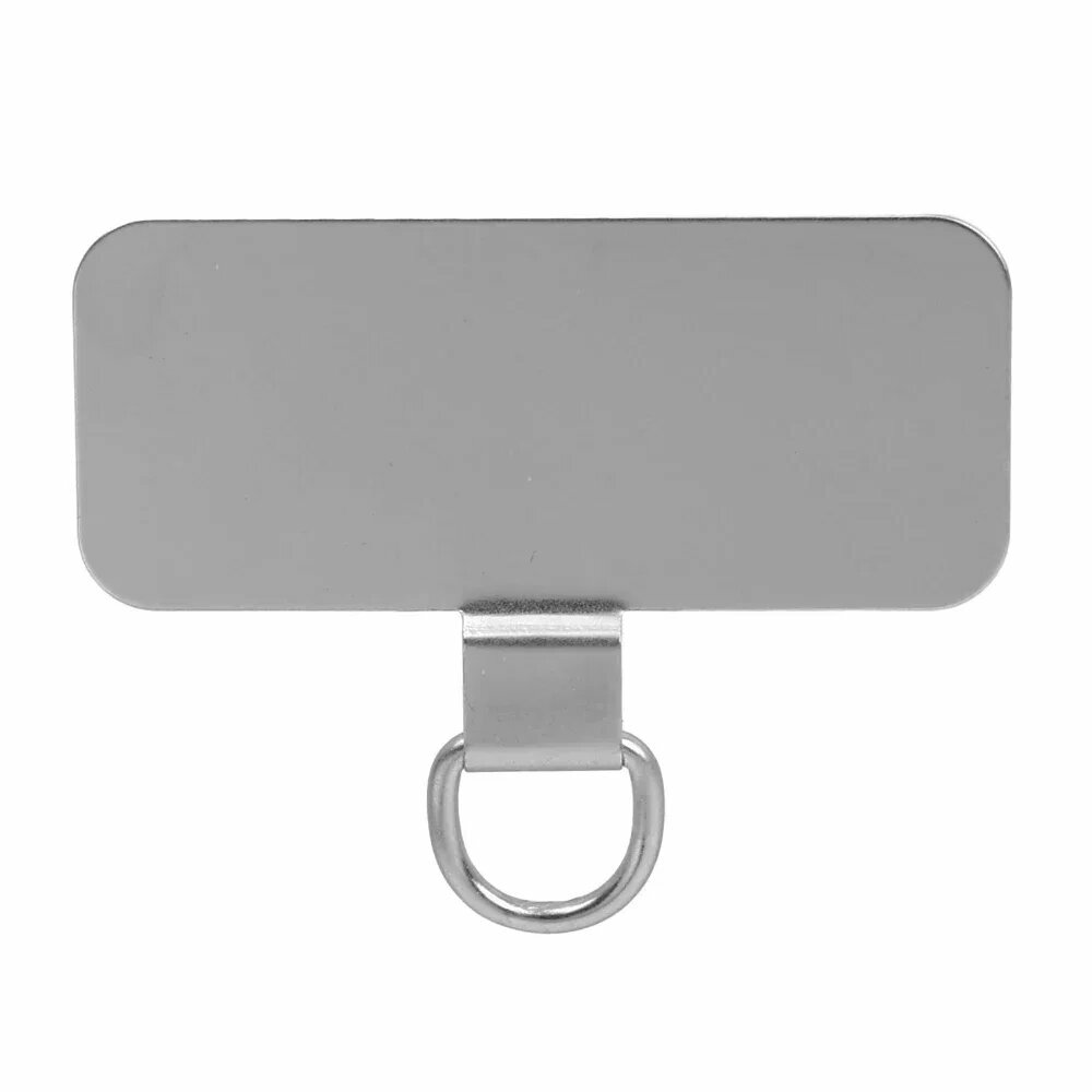 4/2/1 шт. ультратонкий ремешок для телефона из нержавеющей стали прокладка для мобильного телефона ремешок запасная часть аксессуар для безопасного подключения Silver B 2PCS