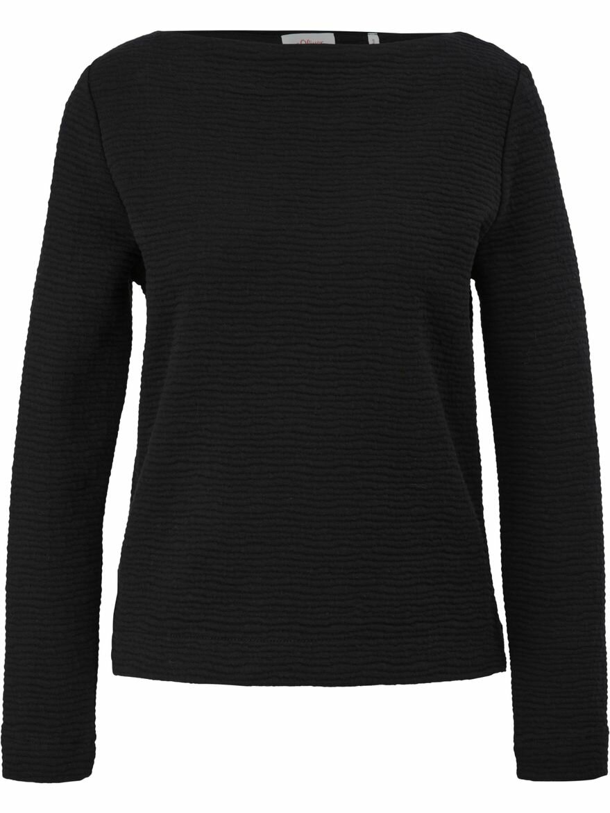 Пуловер s.Oliver, размер 34, , чёрный — фото 1