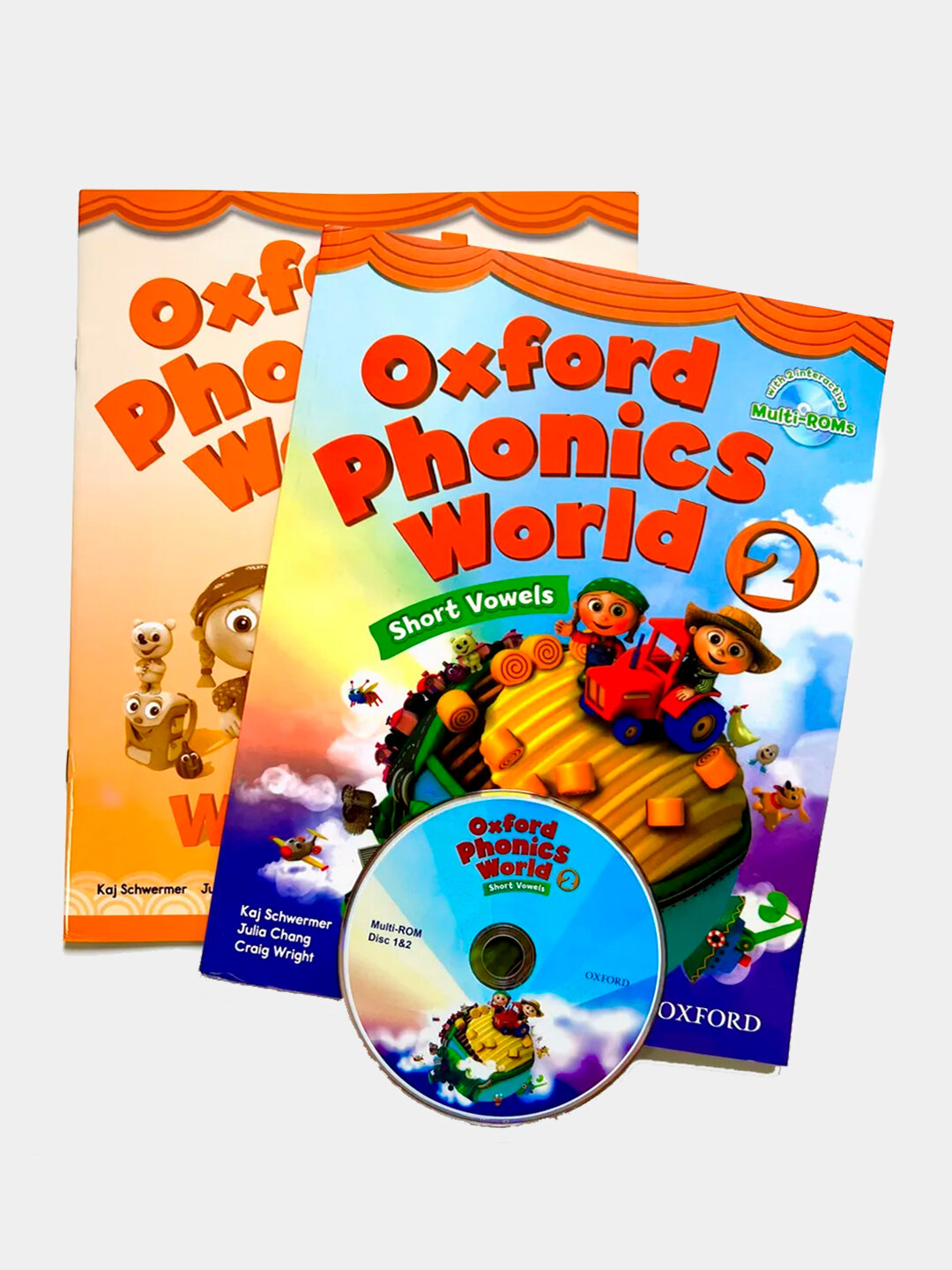 Комплект Oxford Phonics World. Student Book + Workbook + CD. Schwermer Kaj