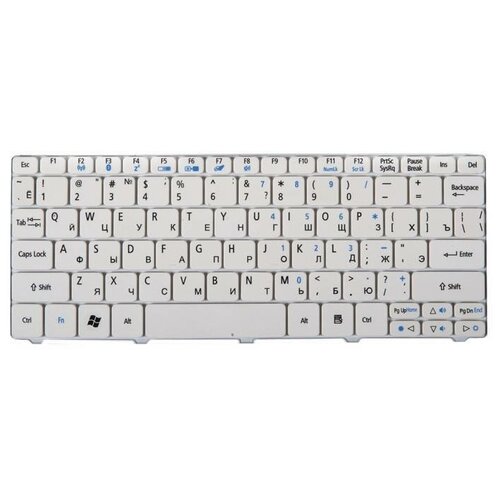 Клавиатура keyboard для ноутбука Acer для Aspire One 521 532 532H для One Happy KBI100A047 1067₽