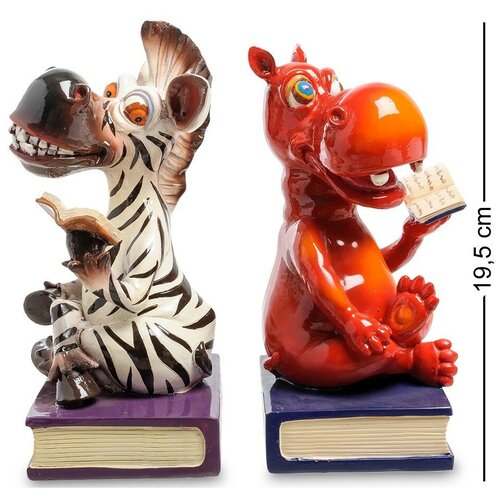 Держатели для книг Бегемотик с Зеброй Размер 2058195 см 3622₽