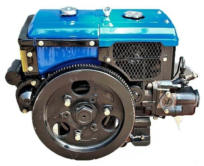 Дизельный двигатель R195 NDL 12л.с с водяным охлаждением - фотография № 3