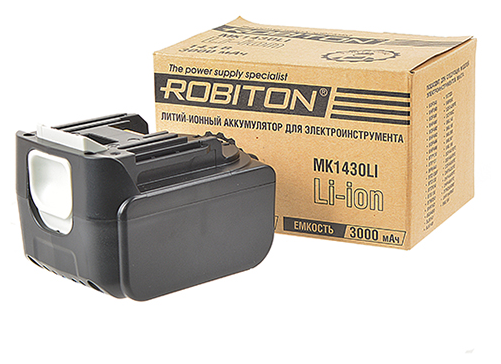 Аккумулятор ROBITON MK1430LI для электроинструментов Makita