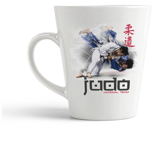 фото Кружка-латте coolpodarok "judo. дзюдо" кимоно