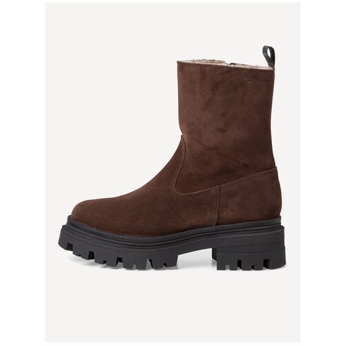 фото Ботинки tamaris , размер 36 , коричневый