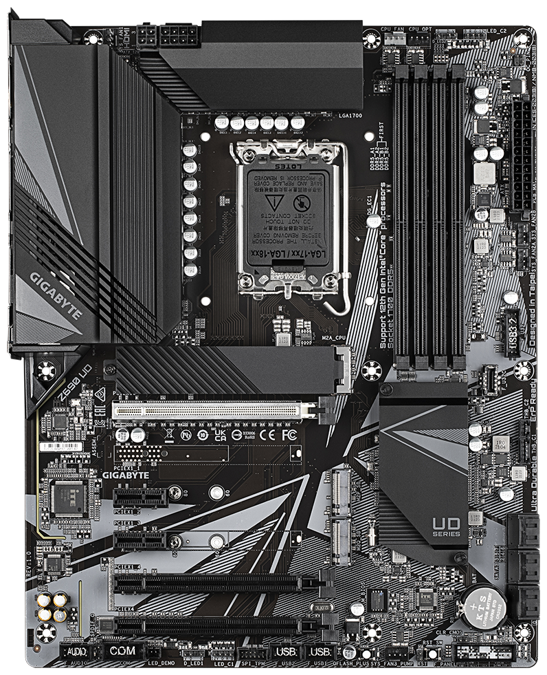 Материнская плата Gigabyte Z690 UD AX, Socket 1700, Intel Z690, 4xDDR5-4800, Hdmi+dp, 3xPCI-Ex16, 2x .