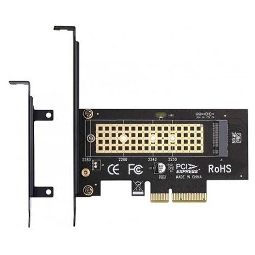 ssd m 2 накопитель wd black sn850 1000 гб [wds100t1x0e] Аксессуар Адаптер KS-is M.2 NVME - PCIe 3.0 x4 KS-526