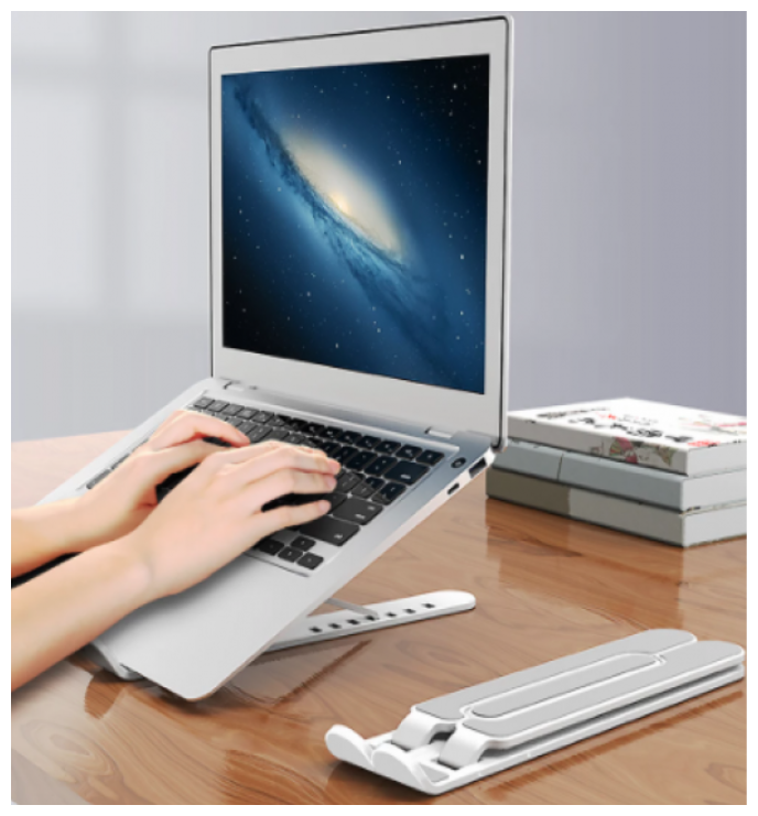 Подставка для ноутбука / Столик для ноутбука / Складная подставка / Подставка для планшета / Подставка для телефона  на стол