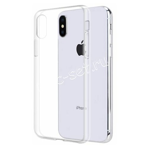 Чехол iBox Crystal для Apple iPhone X / XS силиконовый прозрачный