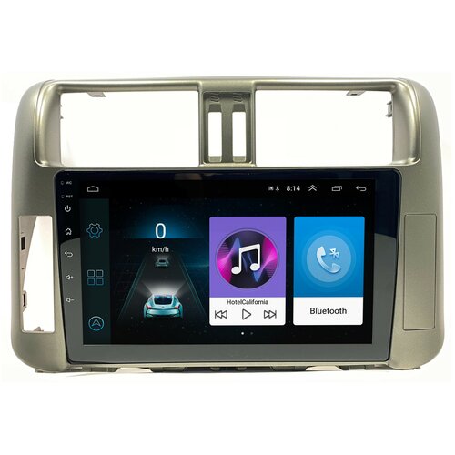 Штатная магнитола Zenith Toyota Prado 150 2010-2014, Android 10, 1/16GB