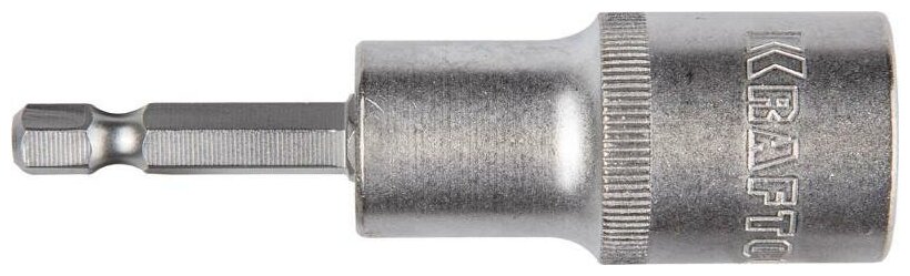 Kraftool Бита KRAFTOOL "EXPERT" с торцовой головкой, удлиненная, Cr-V, хвостовик E 1/4", 17мм 26396-17