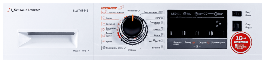 Стиральная машина с сушкой Schaub Lorenz SLW TW8441 I - фотография № 4