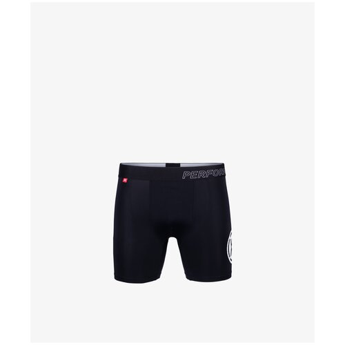 фото Мужские трусы боксеры atlantic атлантик mh-1186 m, черный - 1 шт.