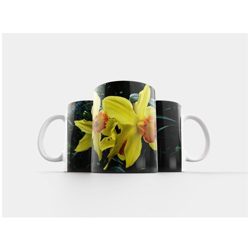 фото Кружка "нарциссы, весна, нарцисс" 320 мл lotsprints