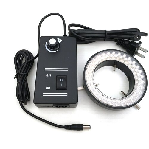 Лампа кольцевая TY-AB60 для микроскопа светодиодная с блоком регулировки 165000₽