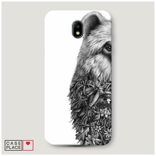 фото Чехол пластиковый samsung galaxy j5 2017 медведь фоторобот case place