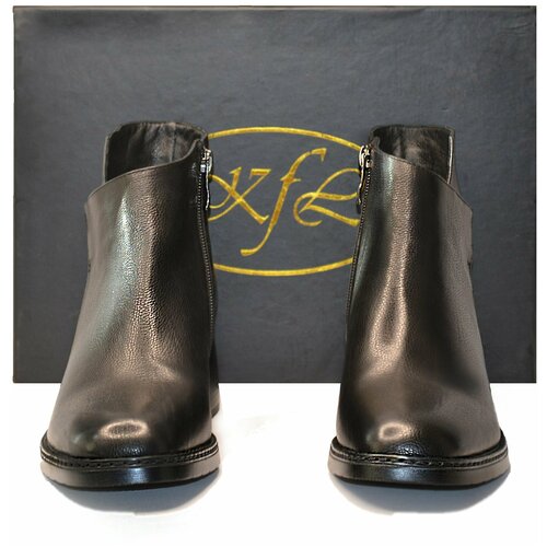 фото Ботинки женские черные нет бренда