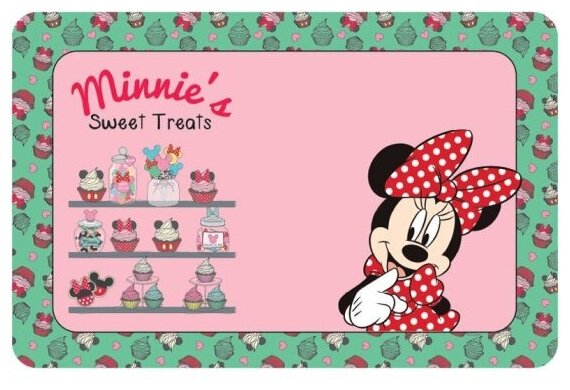 Коврик под миску Triol Disney Minnie & Treats, 430x280мм