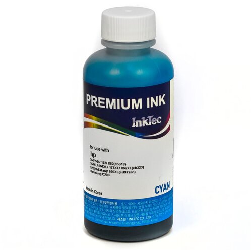 чернила краска ink mate him 364 для картриджей hp 178 920 901 121 и gt принтеров 100x4 Чернила InkTec H7064-100mc голубые водорастворимые для картриджей HP: 178, 920, 901, 121, 21, 28, 57, 134, 135, 136 и GT принтеров 100мл