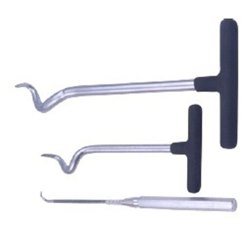 Набор инструментов для демонтажа сальников (крючки) 3 предмета в блистере ROCKFORCE RF-903G13