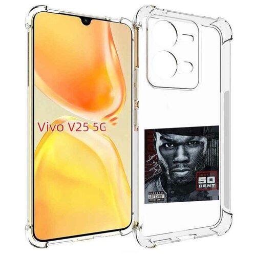 Чехол MyPads 50 Cent - Best Of для Vivo V25 5G / V25e задняя-панель-накладка-бампер