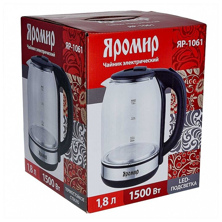 Чайник Яромир ЯР-1061 1.8L