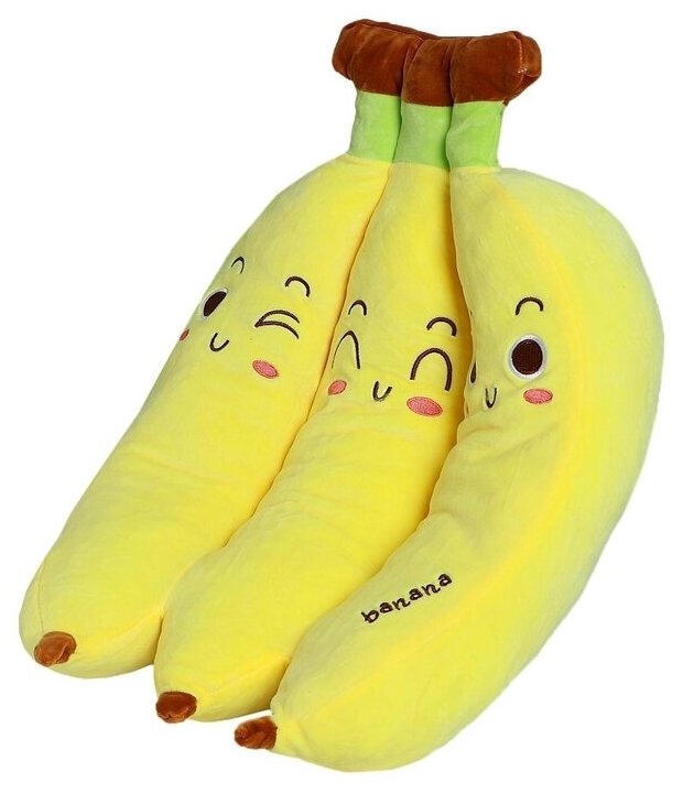 фото Мягкая игрушка / Игрушка подушка / Бананы 45см