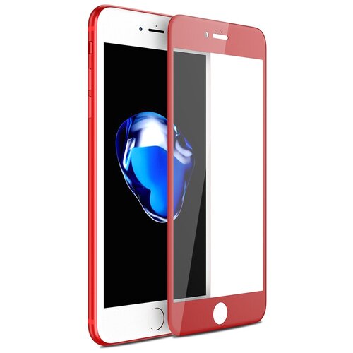 3D/ 5D защитное стекло MyPads для iPhone 7 4.7 PRODUCT RED Special Edition с закругленными изогнутыми краями которое полностью закрывает экран/ д. чехол mypads fondina bicolore для красного iphone 7 4 7 product red special edition