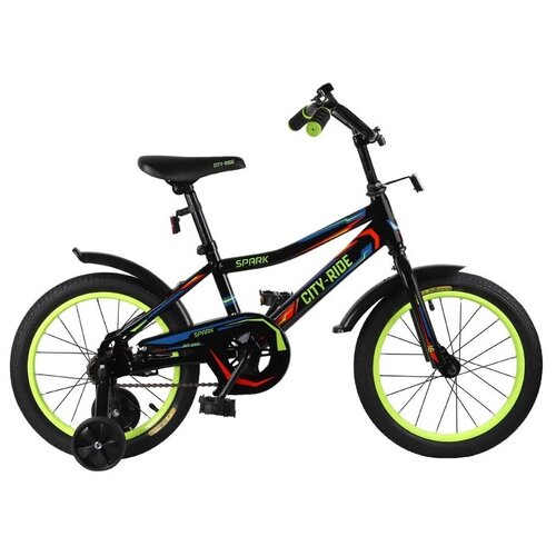 фото Детский велосипед 16" city-ride spark , рама сталь , д