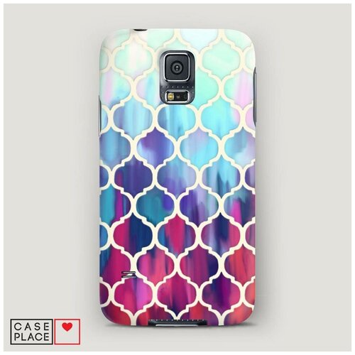 фото Чехол пластиковый samsung galaxy s5 морокканский принт case place