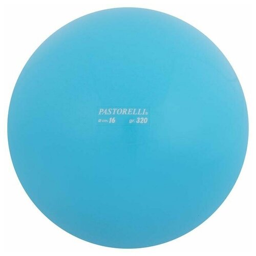 фото Мяч гимнастический pastorelli, 16 см, цвет голубой pastorelli .