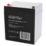 Аккумуляторная батарея ROBITON VRLA 12-4.5 12В 4.5 А·ч - изображение
