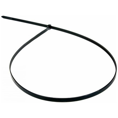 Кабельная нейлоновая хомут-стяжка REXANT 600x7.6 мм, черная хомут стяжка кабельная нейлоновая 450x7 6мм черная упаковка 100шт rexant 0704518 1шт