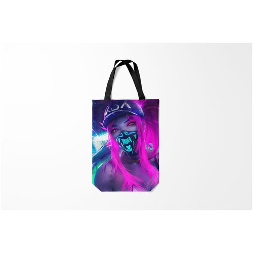 фото Сумка-шоппер / 31х42 см / геймерам / league of legends акали burnettie