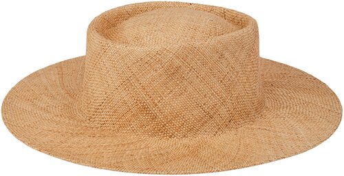 Шляпа поркпай SCORA летняя, размер 58, бежевый