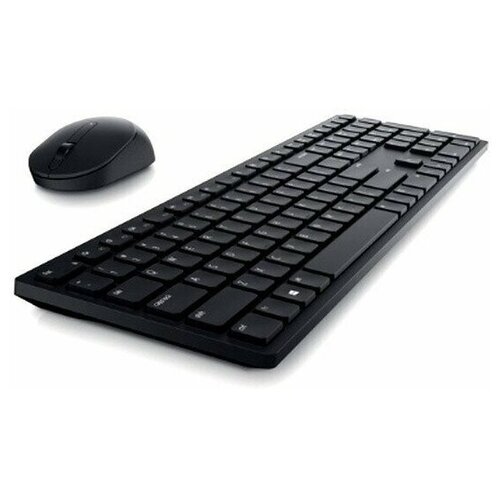 Комплект клавиатура + мышь DELL KM5221W Pro Wireless Black USB, черный, английская/русская