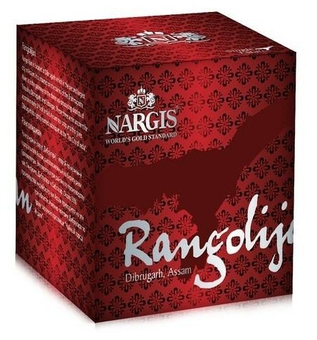 Чай чёрный "Наргис" - Ассам Rangolijan, картон, 100 г.